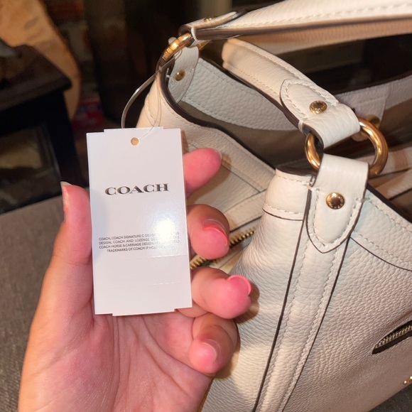 White Coach Purse - Picture 8 of 10